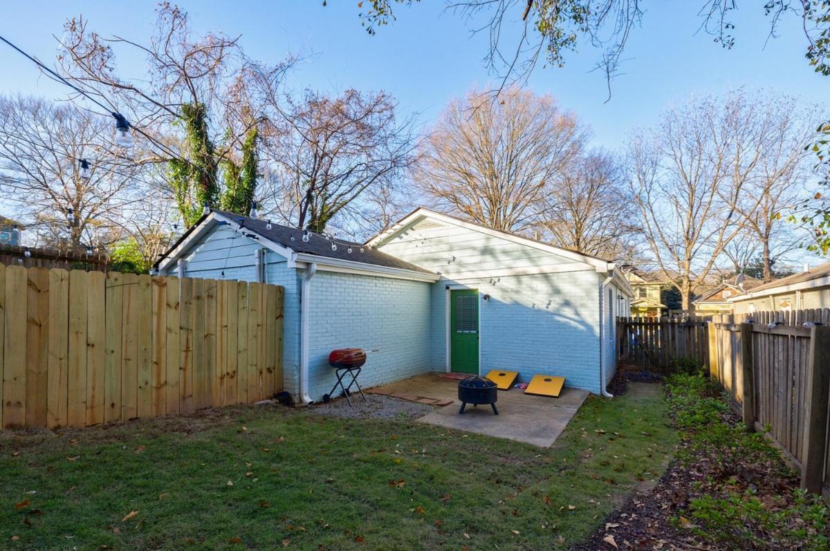 5 Min Grant Park With Fenced Yard Parking Pet Friendly Villa Atlanta Ngoại thất bức ảnh